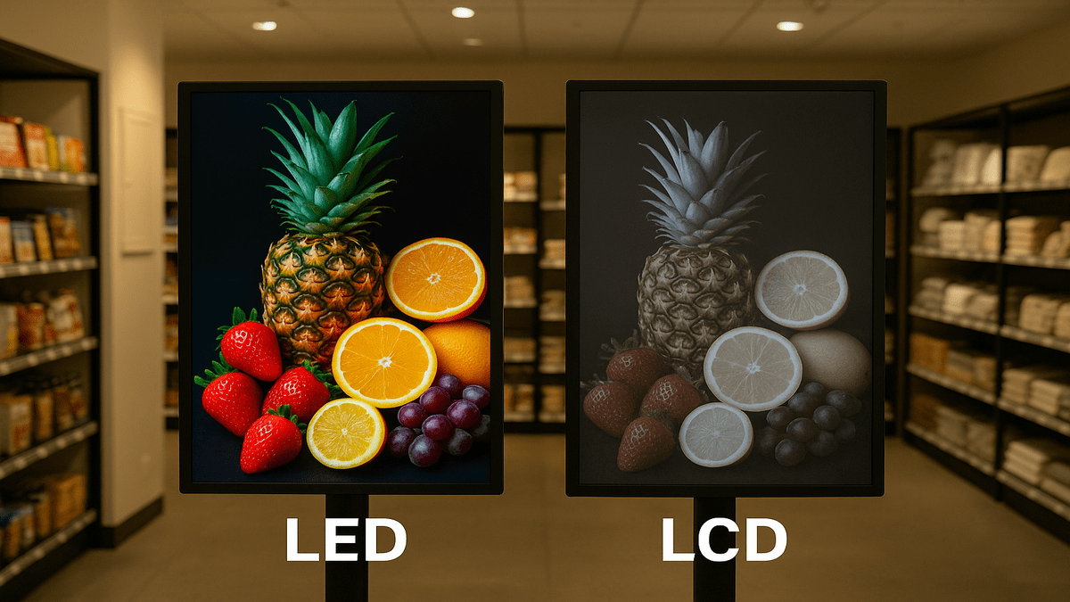 Decide Between LED vs. LCD Technology