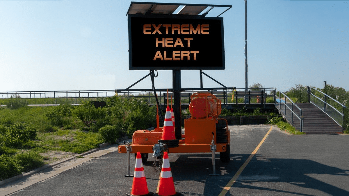 Protecting Outdoor LED screen from Extreme Heat