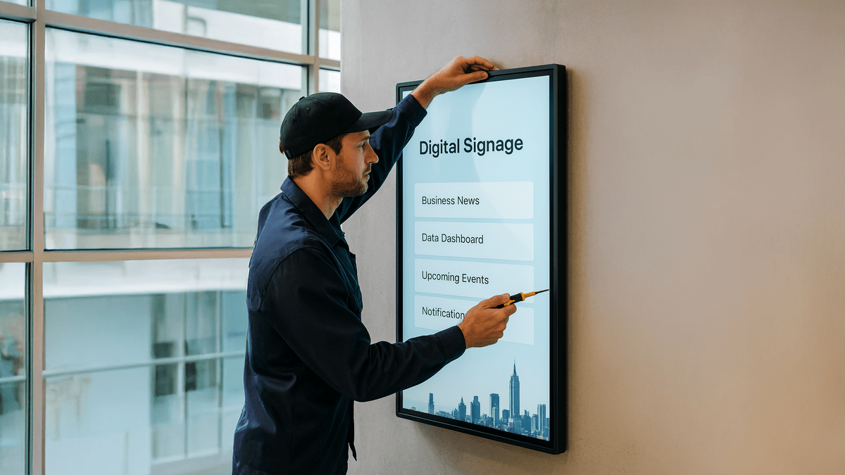 Common technical problems with digital displays