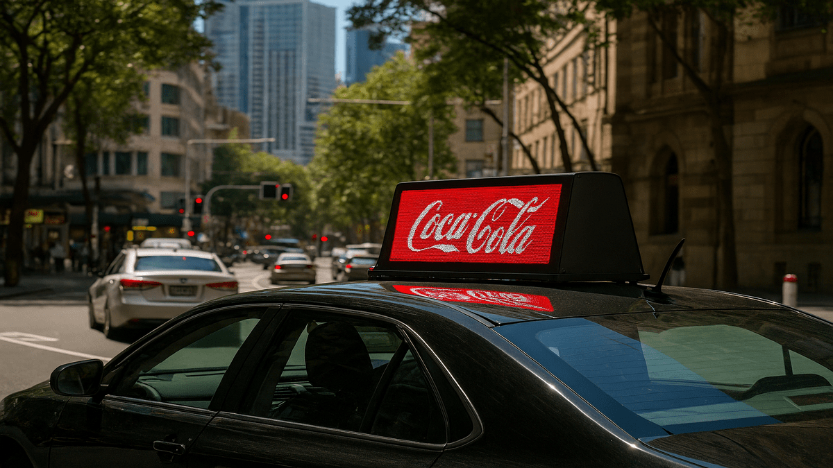 Taxitop LED Displays in Australia