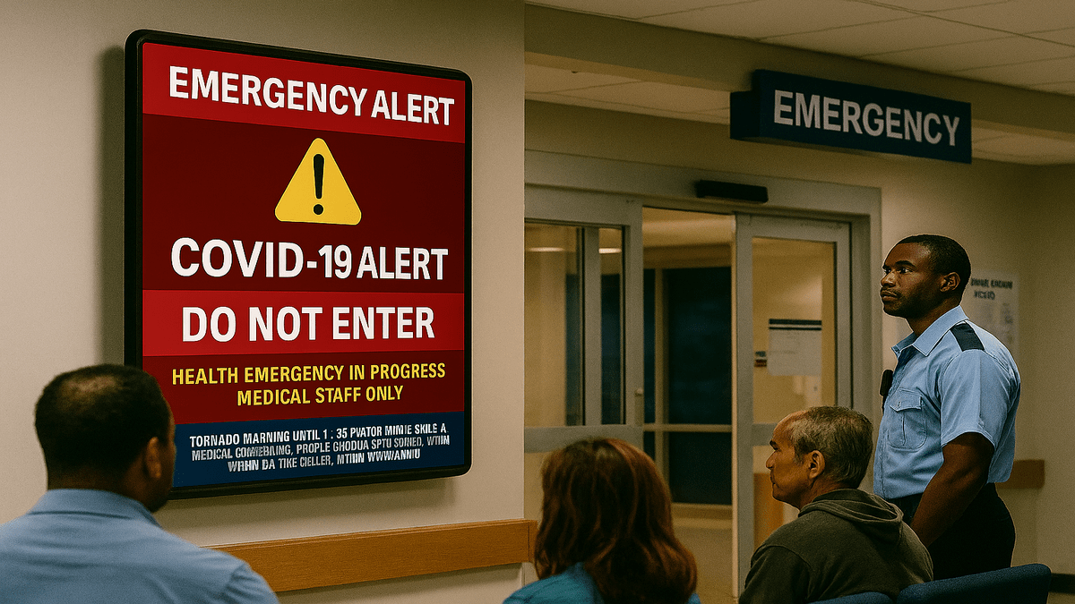 The Role of Digital Signage in Crisis Communication