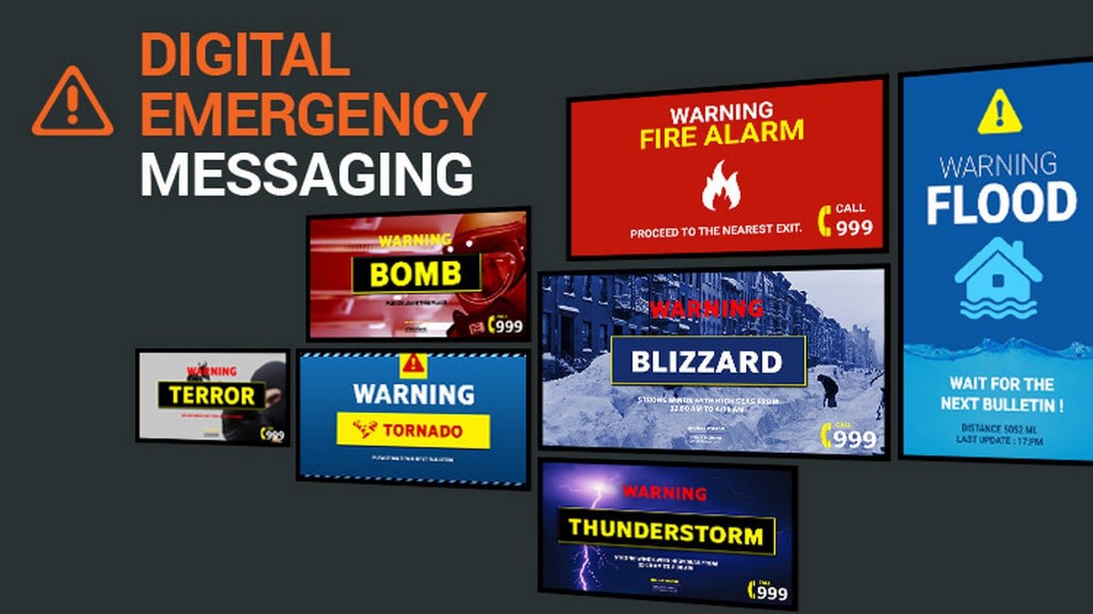 The Role of Digital Signage in Crisis Communication