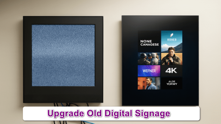 10 Reasons to Upgrade Old Digital Signage (Before It Costs You More)