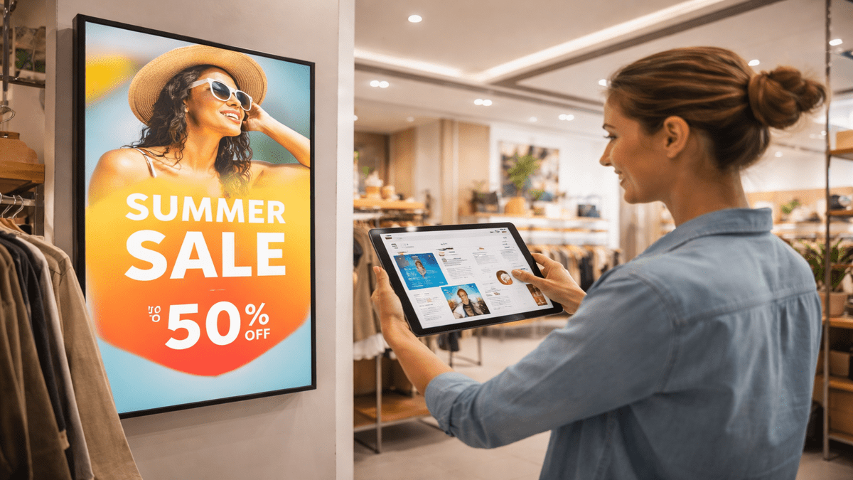 Digital Signage Content Update