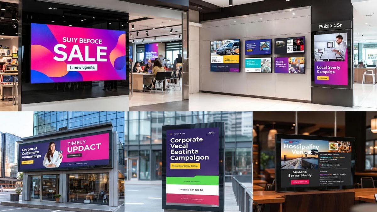 Digital Signage Content Update