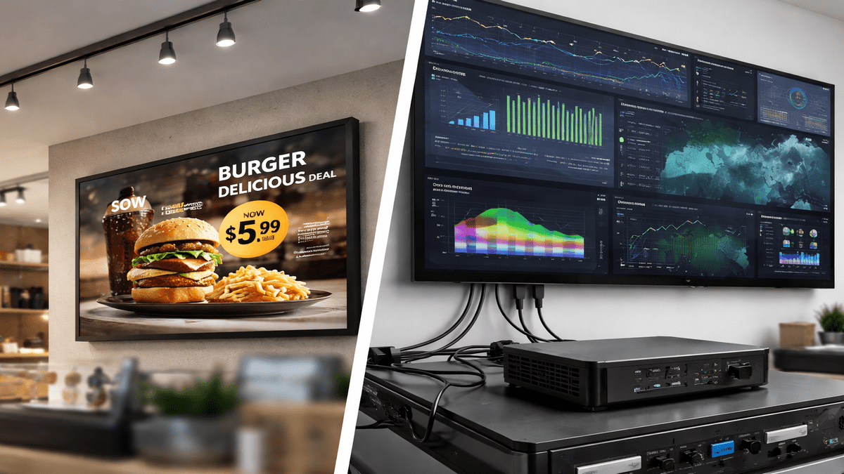 SoC Displays vs External Media Players