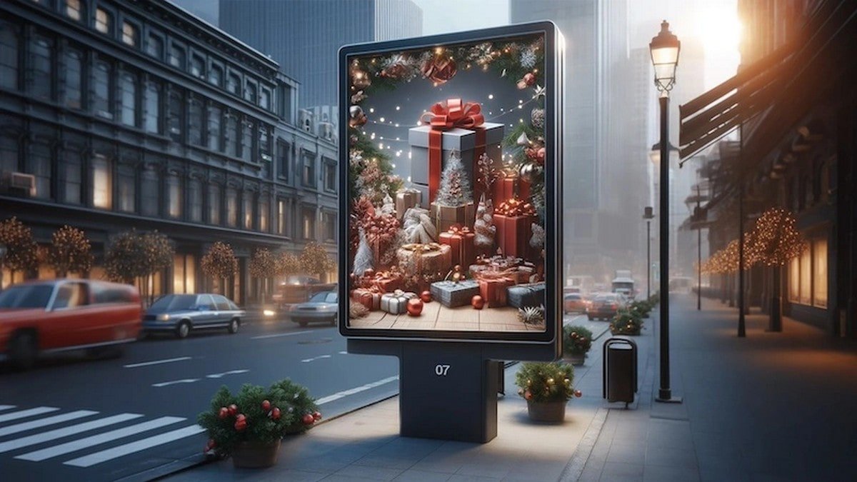 Digital Signage for Holiday Sales