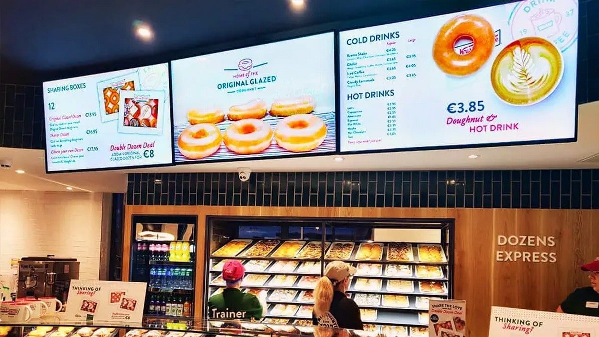 What are QSR digital signage