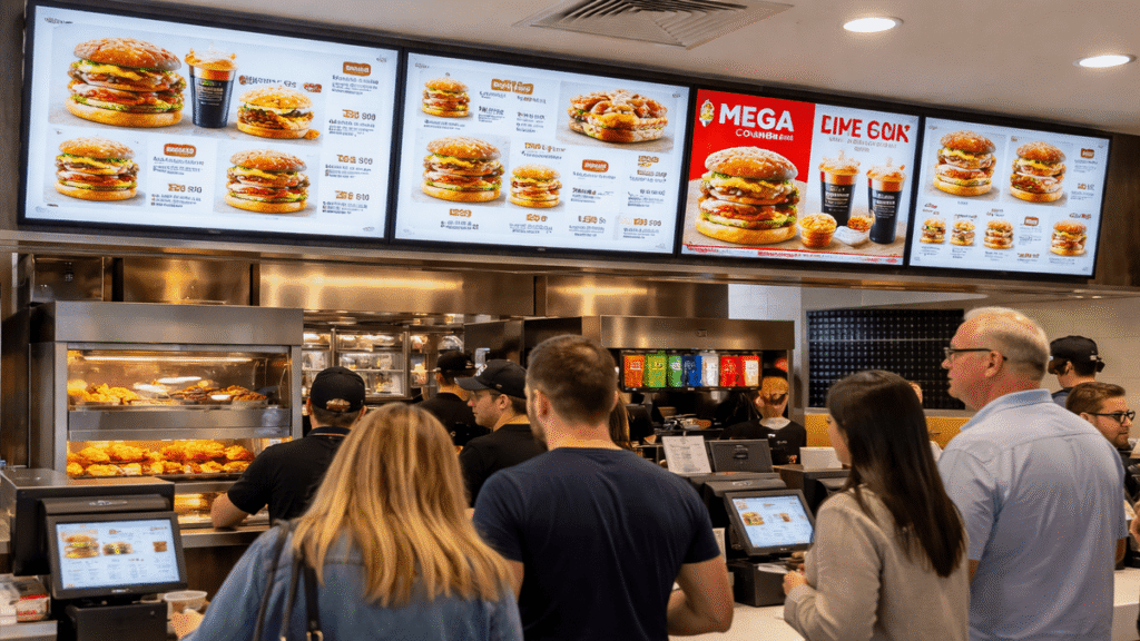 What are QSR digital signage