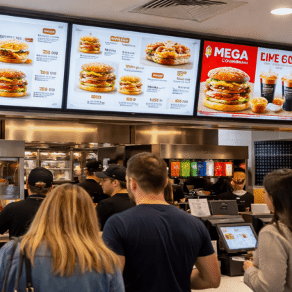 What are QSR digital signage