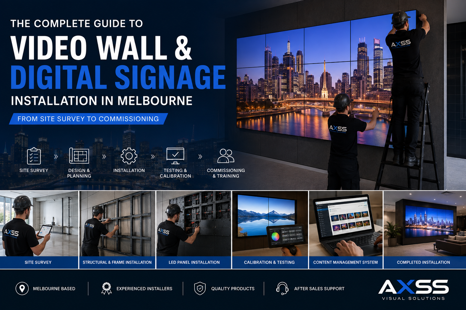 Video Wall Installation Melbourne: From Site Survey to Commissioning